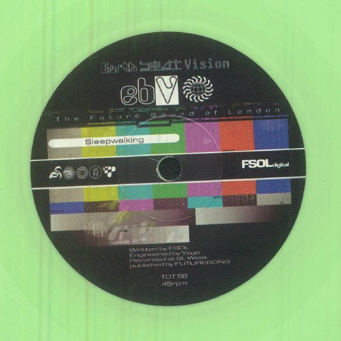 FUTURE SOUND OF LONDON, The - Sleepwalking vinyl sleeve