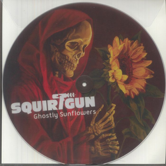 SQUIRTGUN - Ghostly Sunflowers vinyl sleeve