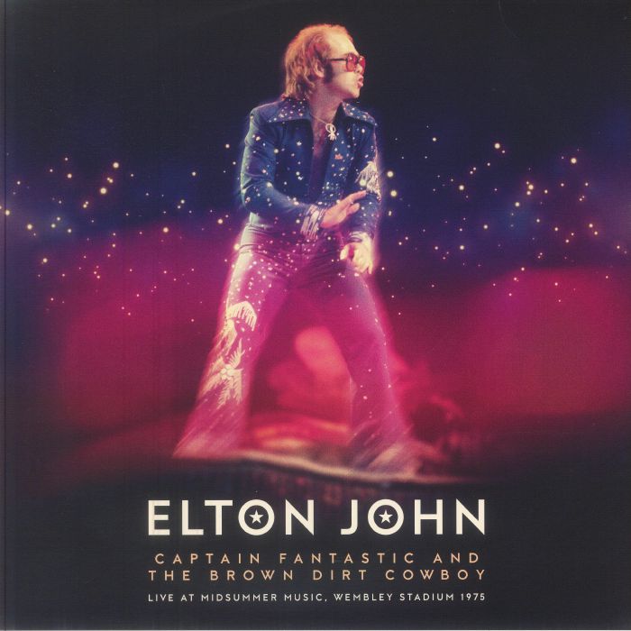 JOHN, Elton - Captain Fantastic & The Brown Dirt Cowboy vinyl sleeve