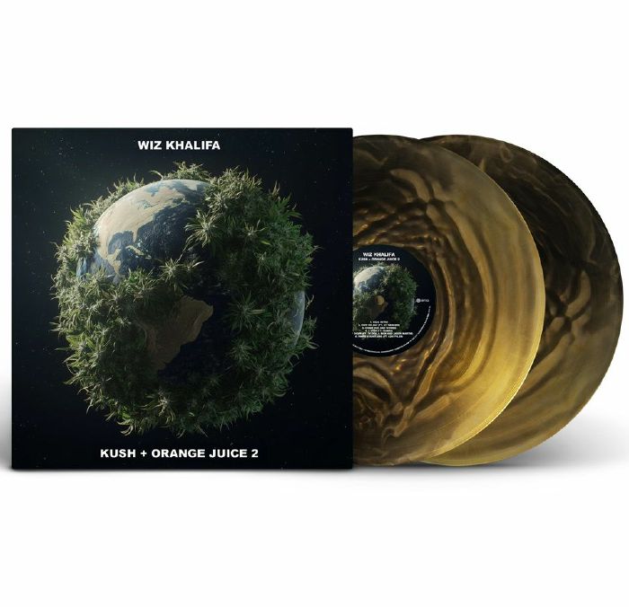 WIZ KHALIFA - Kush & Orange Juice 2 vinyl sleeve
