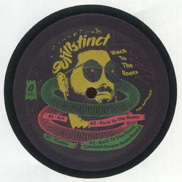 GUTINSTINCT - Back To The Roots EP vinyl sleeve