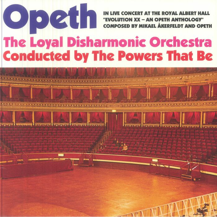 OPETH - In Live Concert At The Royal Albert Hall vinyl sleeve
