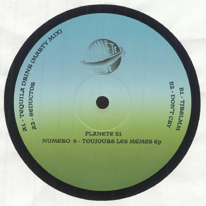 NUMERO 6 - Toujours Les Memes EP vinyl sleeve