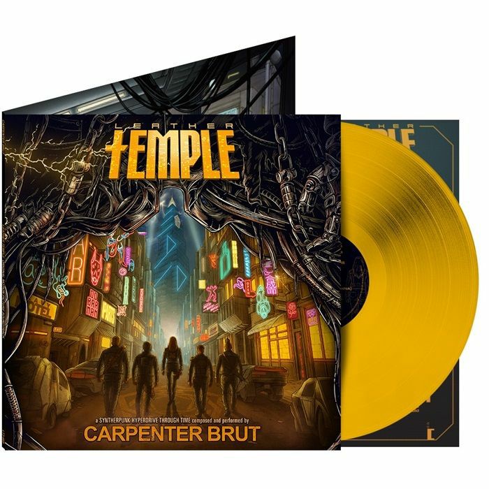 CARPENTER BRUT - Leather Temple vinyl sleeve