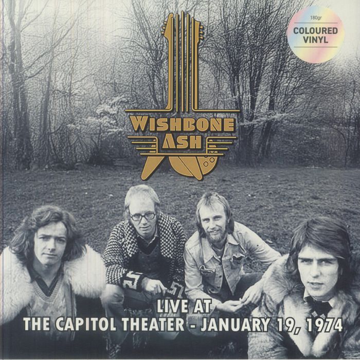 WISHBONE ASH - Live At The Capitol Theater January 19 1974 vinyl sleeve