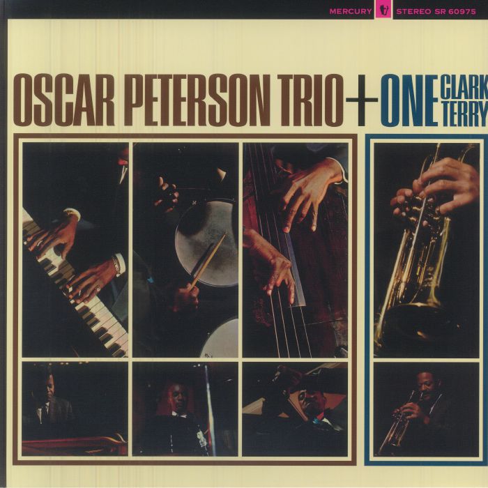 OSCAR PETERSON TRIO/CLARK TERRY - Oscar Peterson Trio Plus One (Acoustic Sound Series) vinyl sleeve