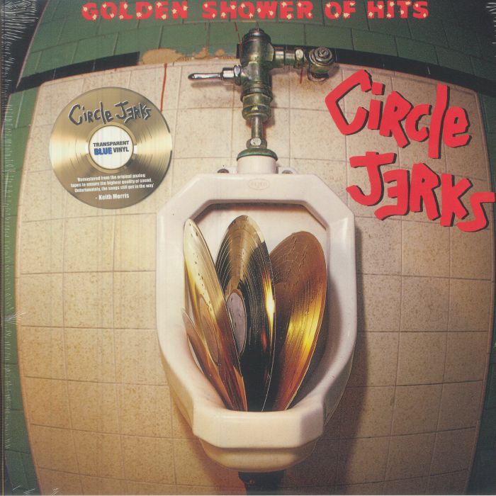 CIRCLE JERKS - Golden Shower Of Hits (remastered) vinyl sleeve
