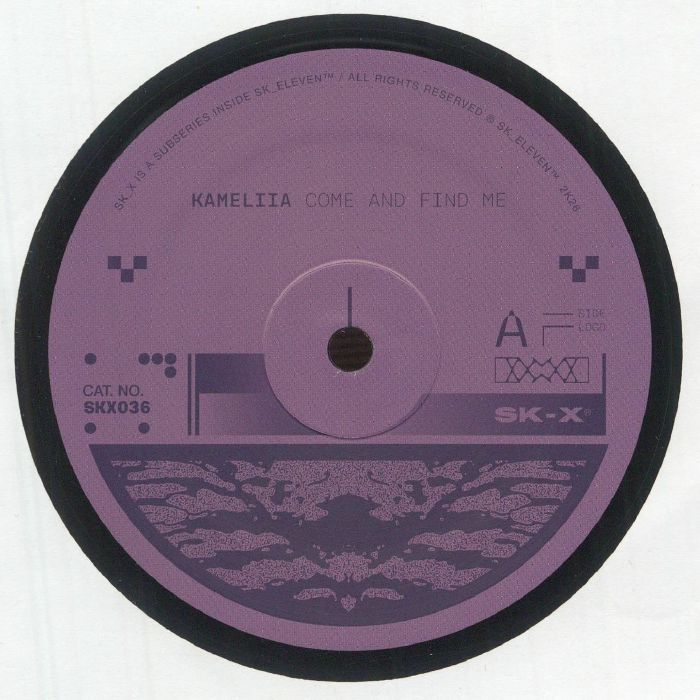KAMELIIA - Come & Find Me vinyl sleeve