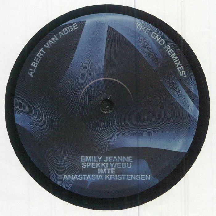 VAN ABBE, Albert - The End (remixes) vinyl sleeve