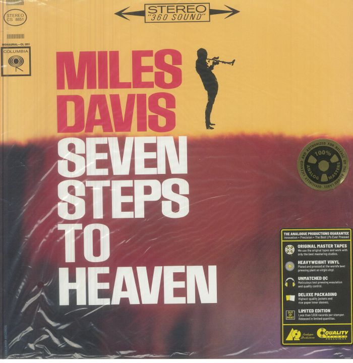 DAVIS, Miles - Seven Steps To Heaven (remastered) vinyl sleeve