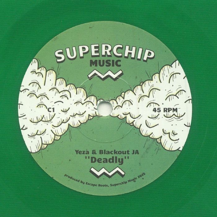 PARLY B/YEZA/BLACKOUT JA - Left The Gun vinyl sleeve