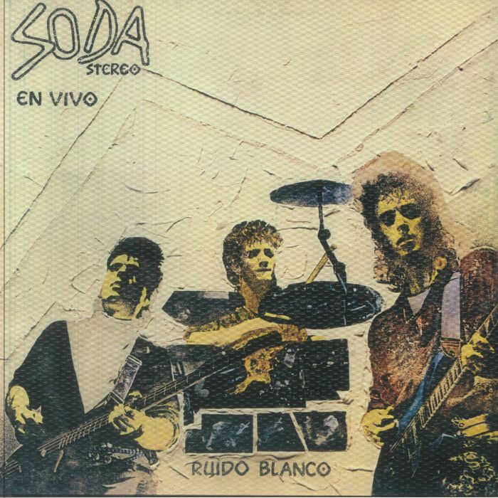 SODA STEREO - Ruido Blanco: En Vivo (reissue) vinyl sleeve