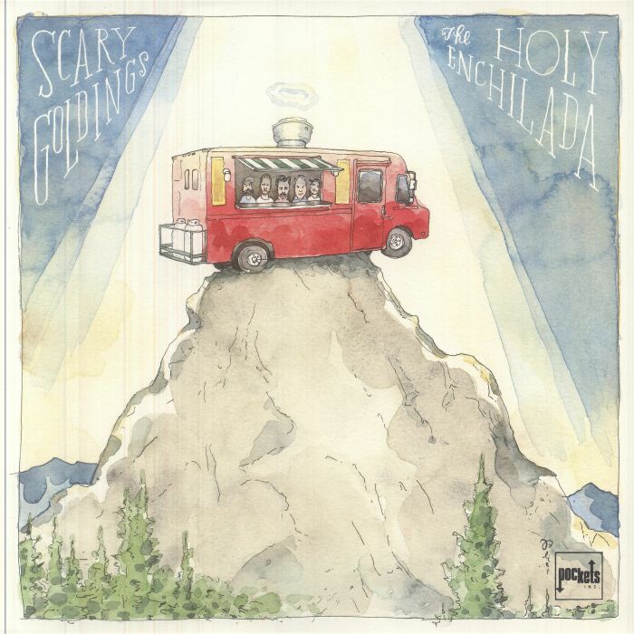 SCARY GOLDINGS - The Holy Enchilada vinyl sleeve