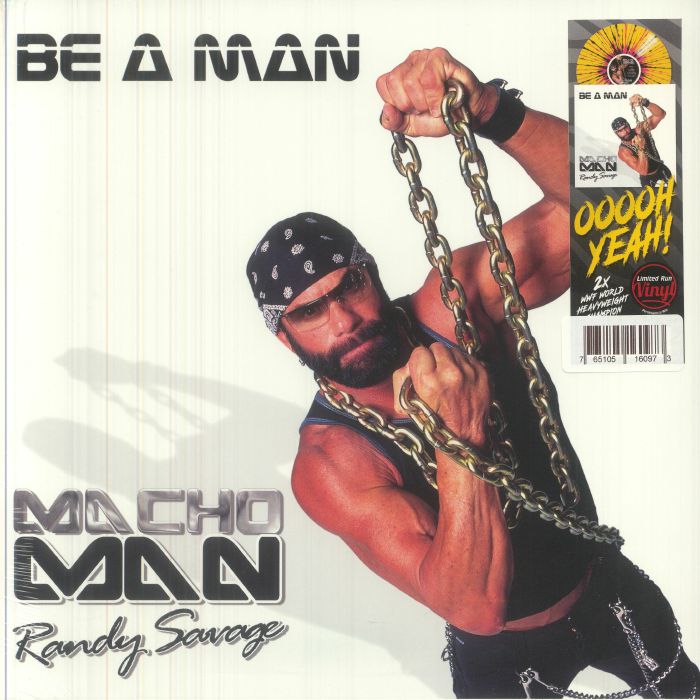 MACHO MAN RANDY SAVAGE - Be A Man vinyl sleeve