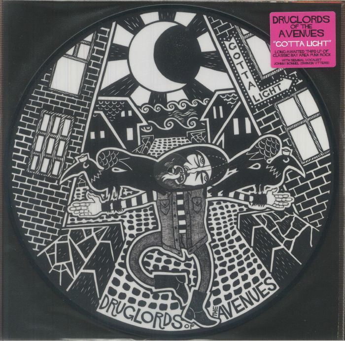 DRUGLORDS OF THE AVENUES - Gotta Light vinyl sleeve