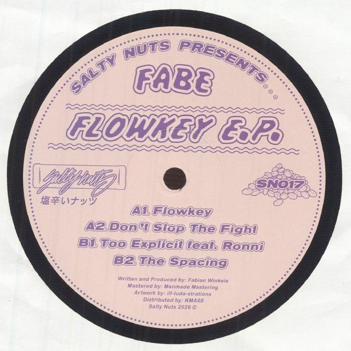 FABE - Flowkey EP vinyl sleeve