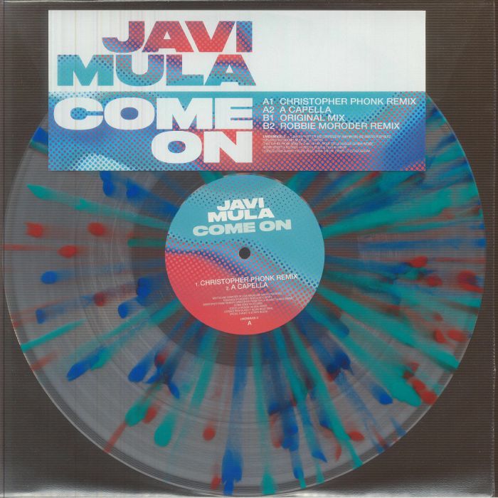 MULA, Javi - Come On (remastered) vinyl sleeve