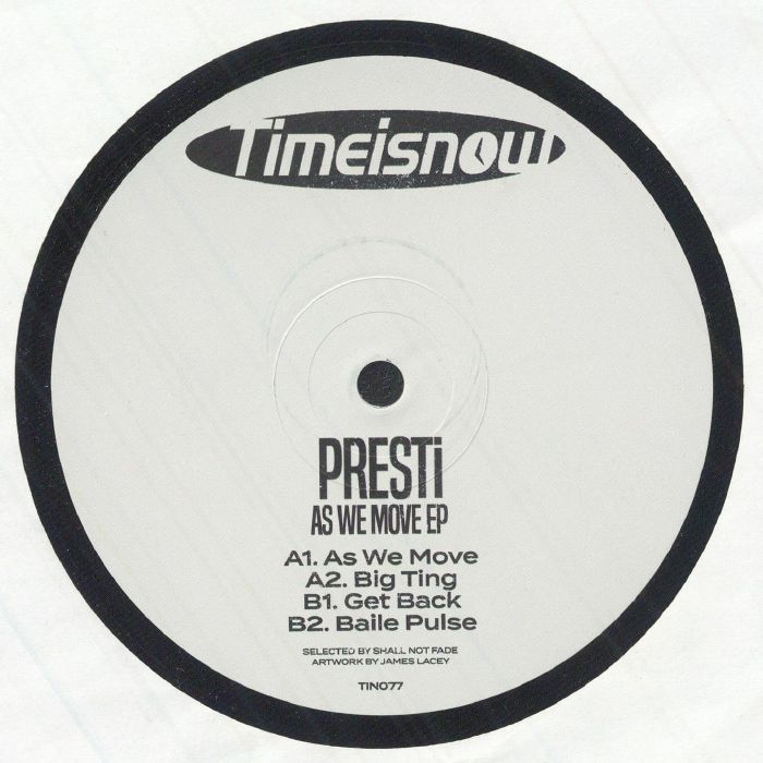 PRESTI - As We Move EP vinyl sleeve