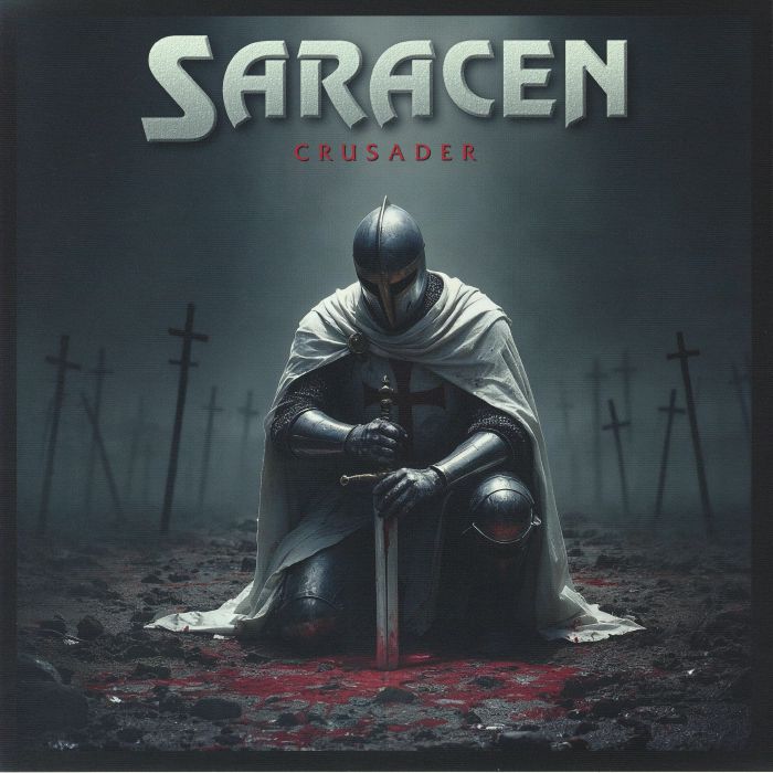 SARACEN - Crusader: Live vinyl sleeve