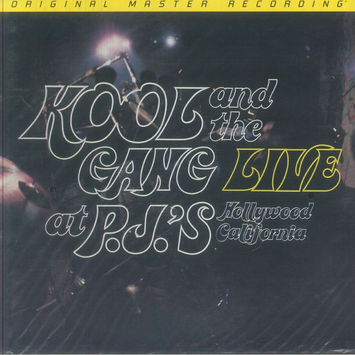 KOOL & THE GANG - Live At PJ's vinyl sleeve