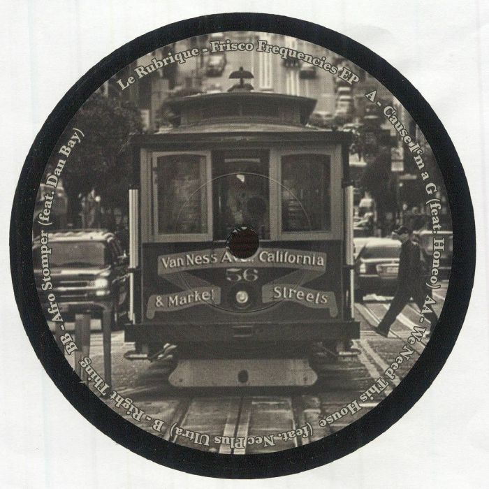 LE RUBRIQUE - Frisco Frequencies EP vinyl sleeve