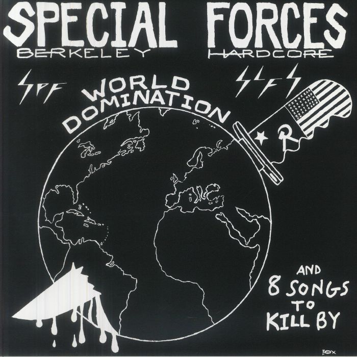 SPECIAL FORCES - World Domination & 8 Songs To Kill By vinyl sleeve