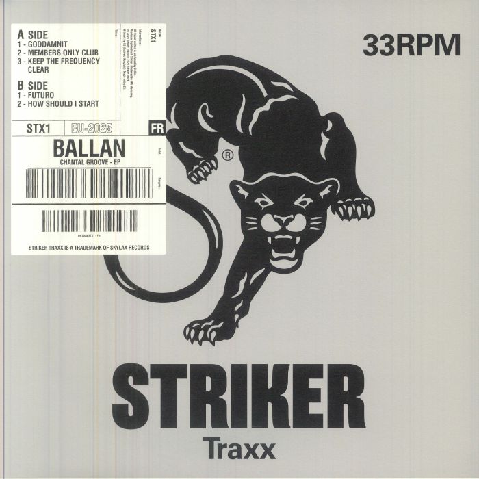 BALLAN - Chantal Groove EP vinyl sleeve