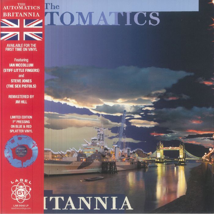 AUTOMATICS, The - Britannia (reissue) vinyl sleeve