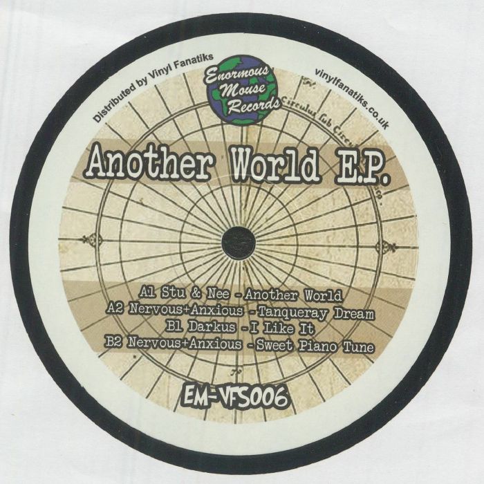 STU & NEE/NERVOUS ANXIOUS/DARKUS - Another World EP vinyl sleeve