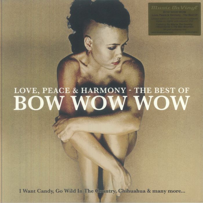BOW WOW WOW - Love, Peace & Harmony (Best Of Bow Wow Wow) vinyl sleeve