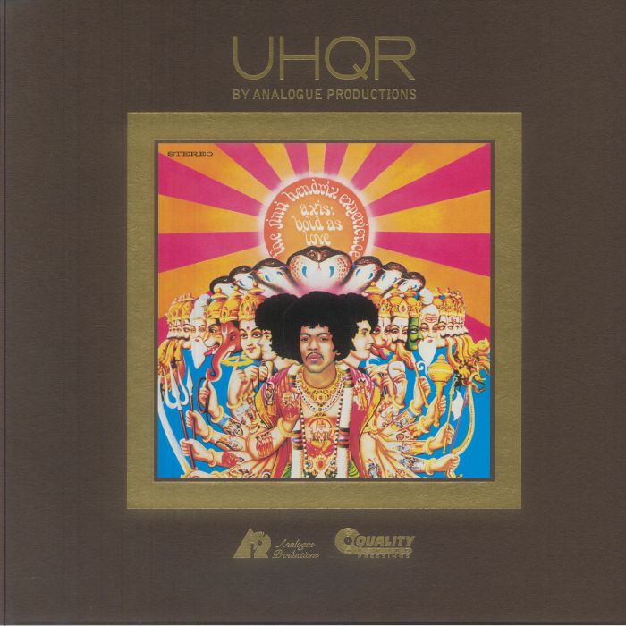 JIMI HENDRIX EXPERIENCE, The - Axis: Bold As Love (remastered) vinyl sleeve
