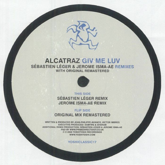 ALCATRAZ - Giv Me Luv vinyl sleeve