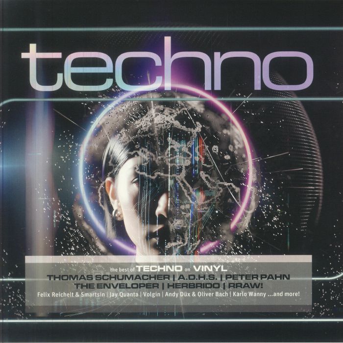 VARIOUS - Techno 2026 vinyl sleeve