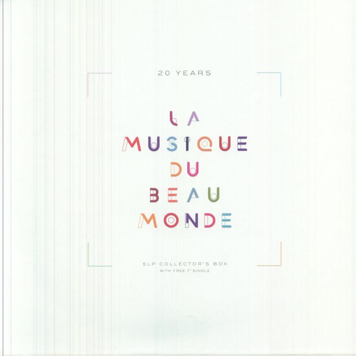 VARIOUS - 20 Years La Musique Du Beau Monde Box vinyl sleeve