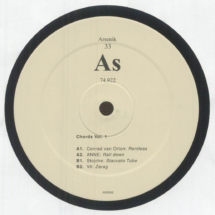 VAN ORTON, Conrad/ANNE/STOJCHE/VIL - Chords Vol 1 vinyl sleeve