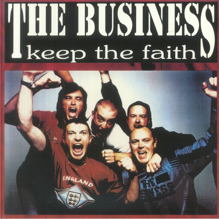 BUSINESS, The - Keep The Faith (reissue) vinyl sleeve