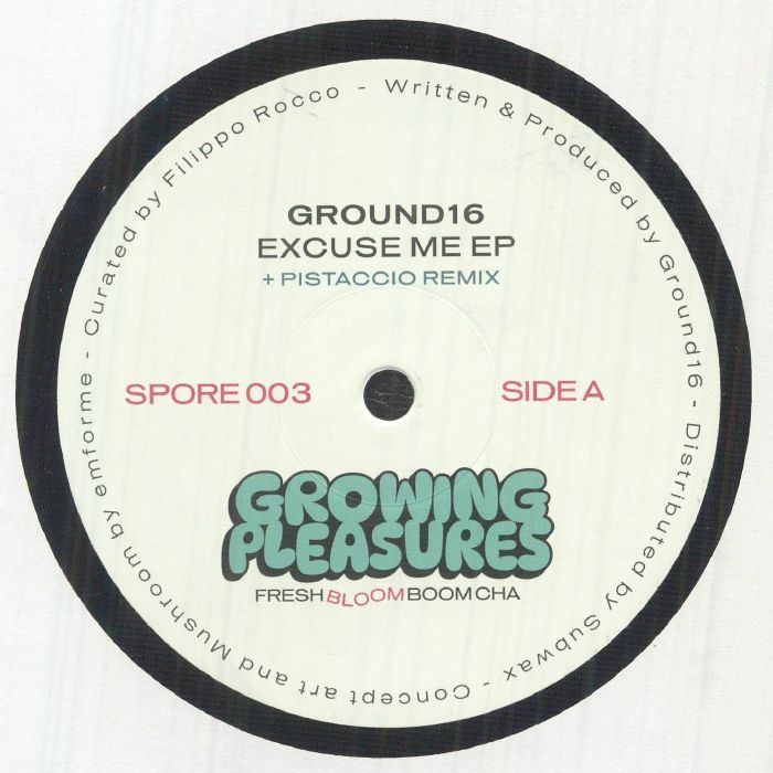GROUND16 - Excuse Me vinyl sleeve