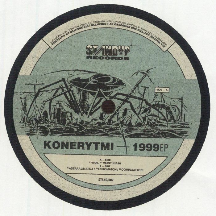 KONERYTMI - 1999 EP vinyl sleeve