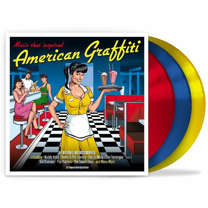 VARIOUS - Music That Inspired American Graffiti vinyl sleeve