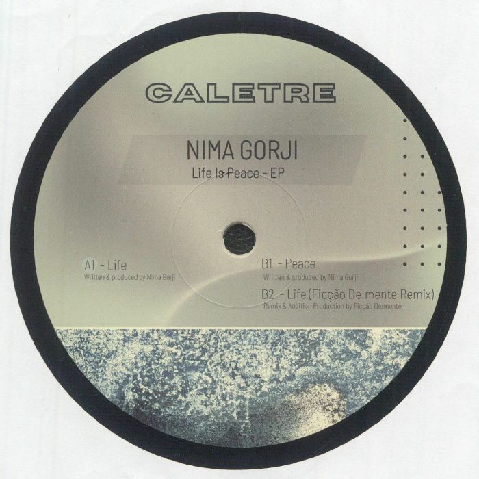 GORJI, Nima - Life Is Peace vinyl sleeve