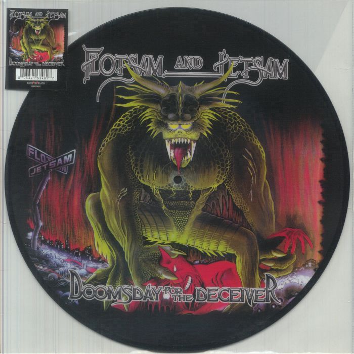 FLOTSAM & JETSAM - Doomsday For The Deceiver vinyl sleeve