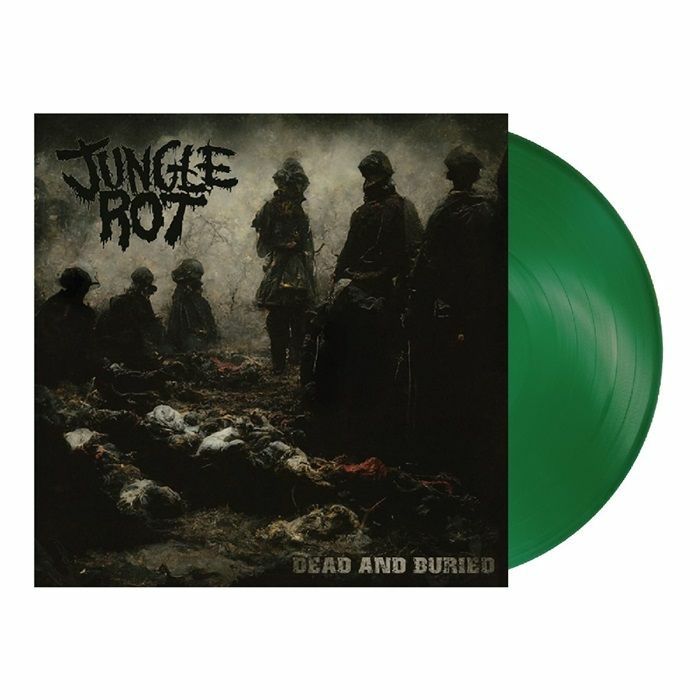 JUNGLE ROT - Dead & Buried vinyl sleeve