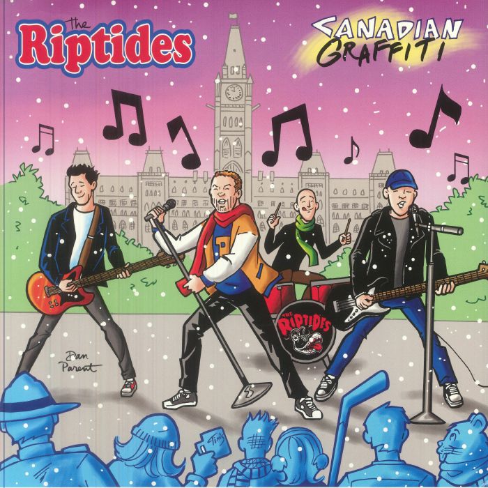 RIPTIDES, The - Canadian Graffiti vinyl sleeve