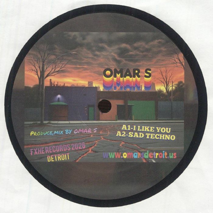 OMAR S - I Like You vinyl sleeve