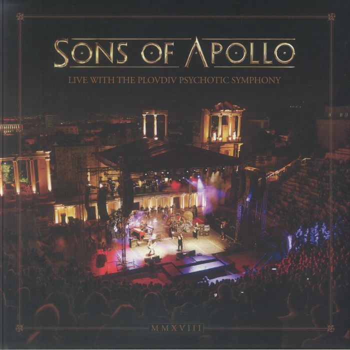 SONS OF APOLLO - Live With The Plovdiv Psychotic Symphony vinyl sleeve