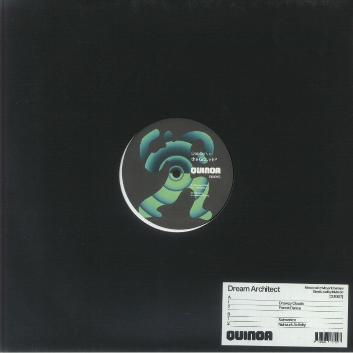 DREAM ARCHITECT - Dancers Of The Grove EP vinyl sleeve