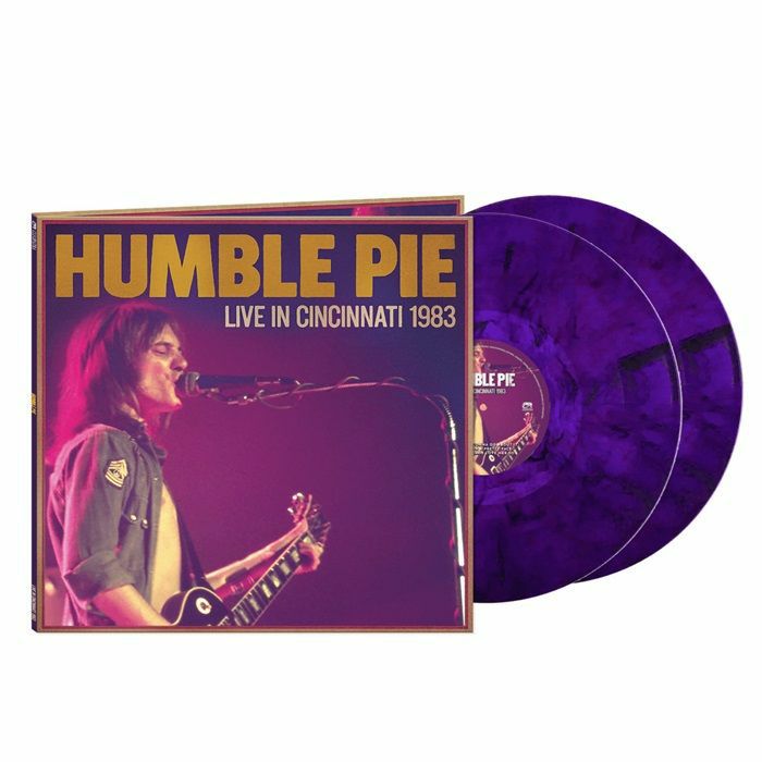 HUMBLE PIE - Live In Cincinnati 1983 vinyl sleeve