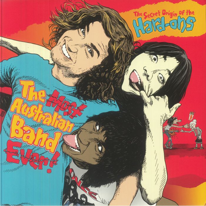 HARD ONS, The - The Most Australian Band Ever! vinyl sleeve