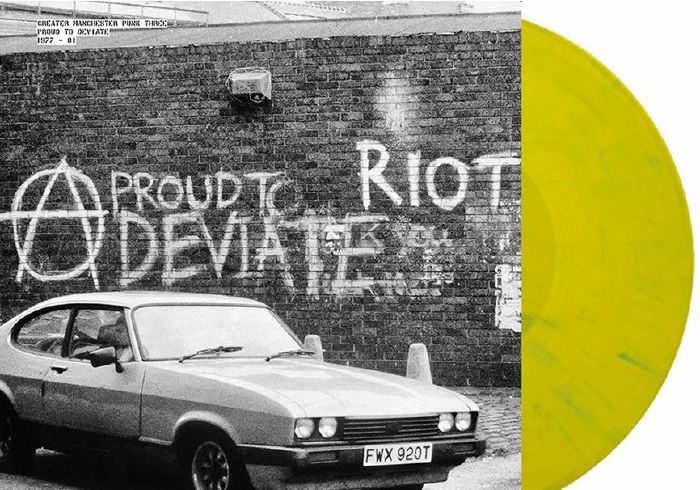 VARIOUS - Greater Manchester Punk Vol 3 (Proud To Deviate) vinyl sleeve