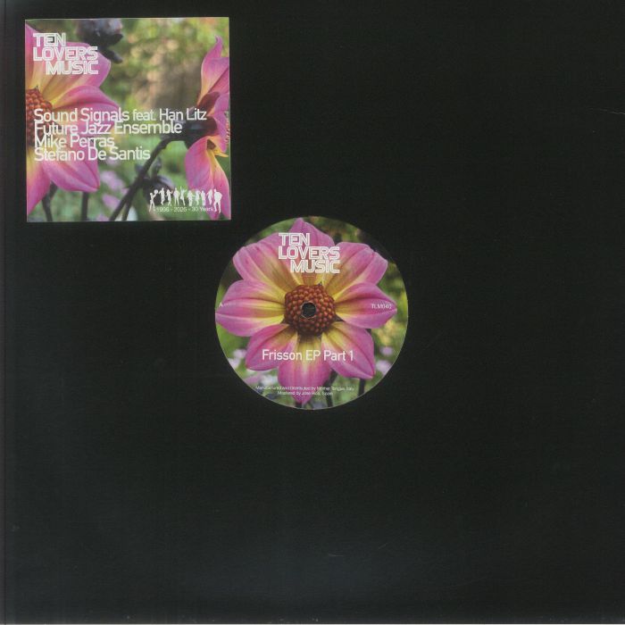SOUND SIGNALS/FUTURE JAZZ ENSEMBLE/MIKE PERRAS/STEFANO DE SANTIS - Frisson EP Part 1 vinyl sleeve